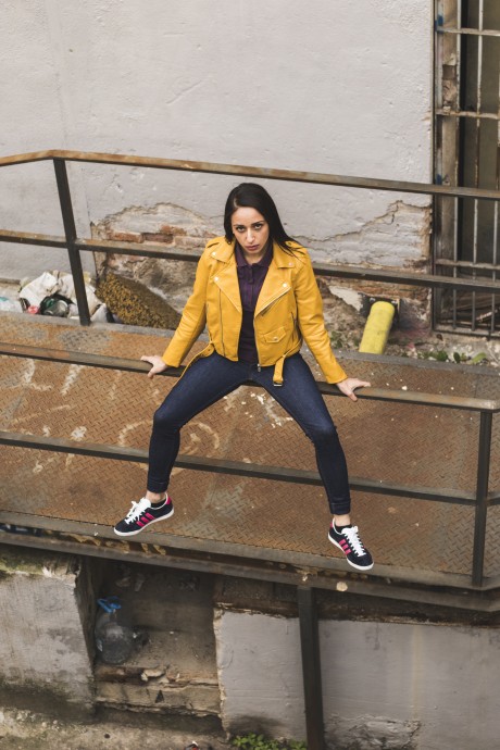 Vanessa Cherry, model in Barcelona