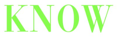 Know magazine